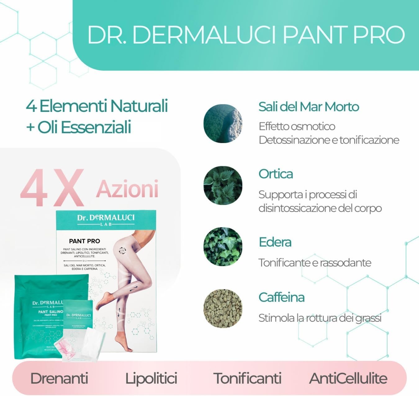 Pantalón Envolvente con Sal Remodeladora