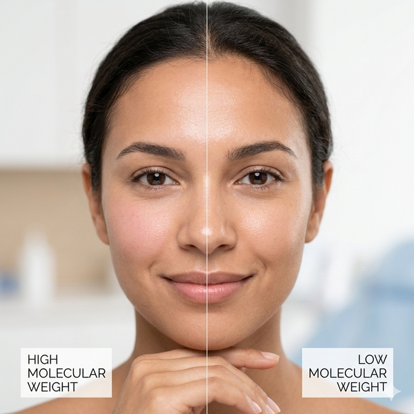 Low vs. High Molecular Weight Hyaluronic Acid: Which Skin Needs Which?