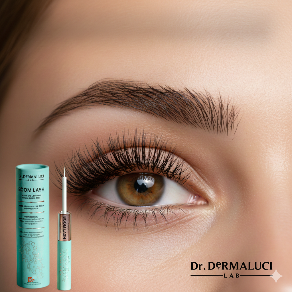 Woman applying lash serum illustrating eyelash conditioning and natural lash growth improvement