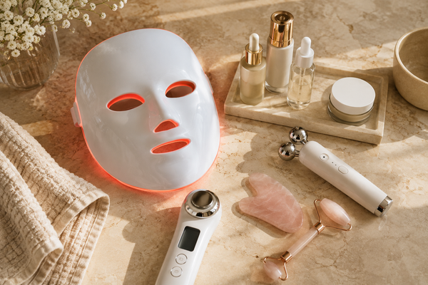 At-Home Anti-Aging Tools: LED, Microcurrent, Gua Sha — What Works and What Doesn't