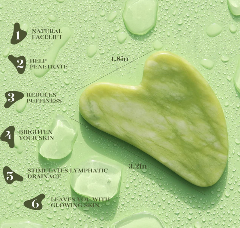 Hydration Beauty Kit with Gua Sha and Jade Roller