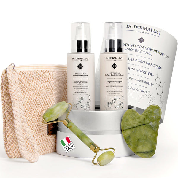 Das Ultimative Hydrations-Beauty-Kit mit Gua Sha und Jade-Roller