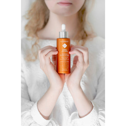 Sérum Facial con Vitamina C Protegida, Ácido Ferúlico y Ácido Hialurónico de Alto y Bajo Peso Molecular