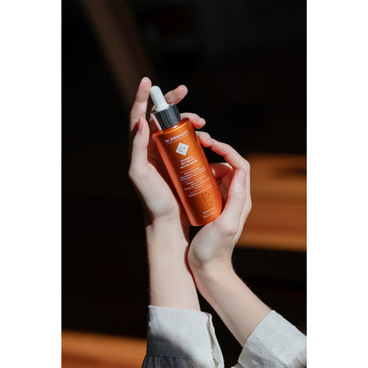 Sérum Facial con Vitamina C Protegida, Ácido Ferúlico y Ácido Hialurónico de Alto y Bajo Peso Molecular