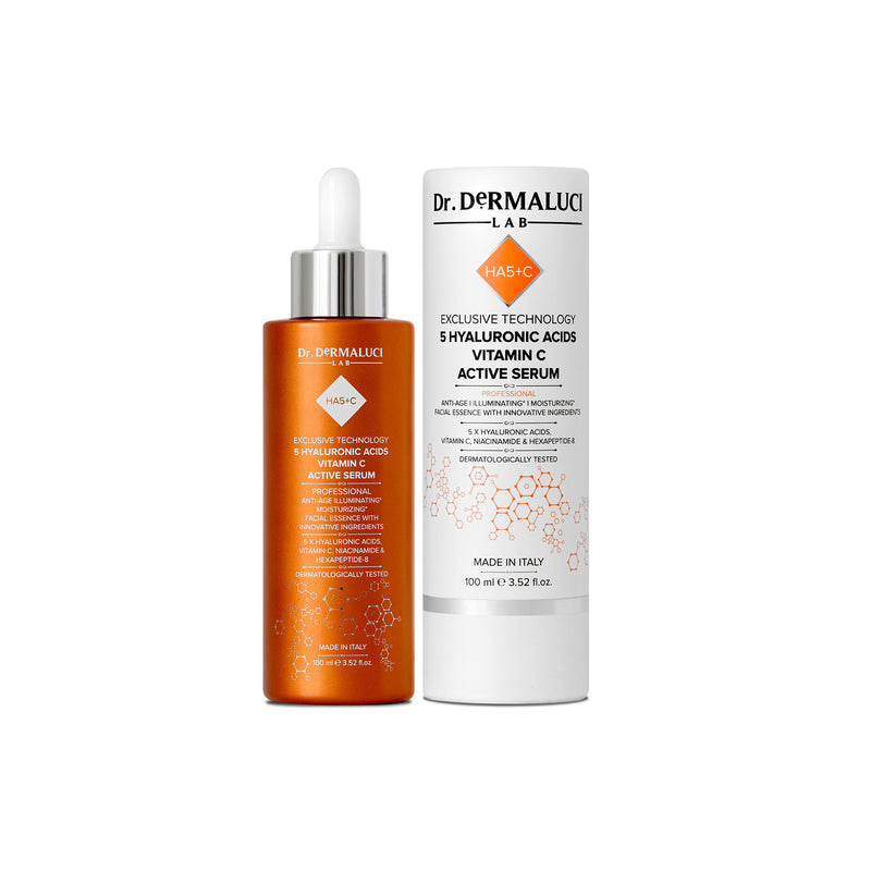 Revolutionary Serum With 5 Types Of Hyaluronic Acid, Niacinamide,Vit C, And Hexapeptide