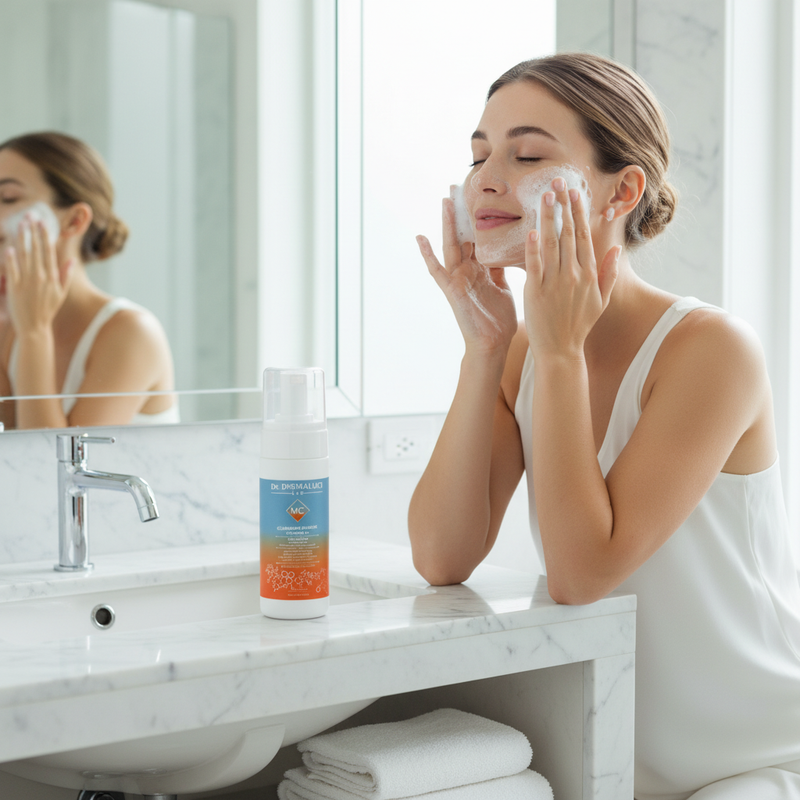 Vitamin C + Hyaluron-Reinigungsschaum