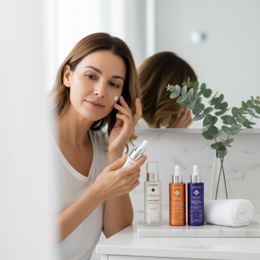 Pelle Luminosa e Uniforme con Vitamina C e Acido Ferulico