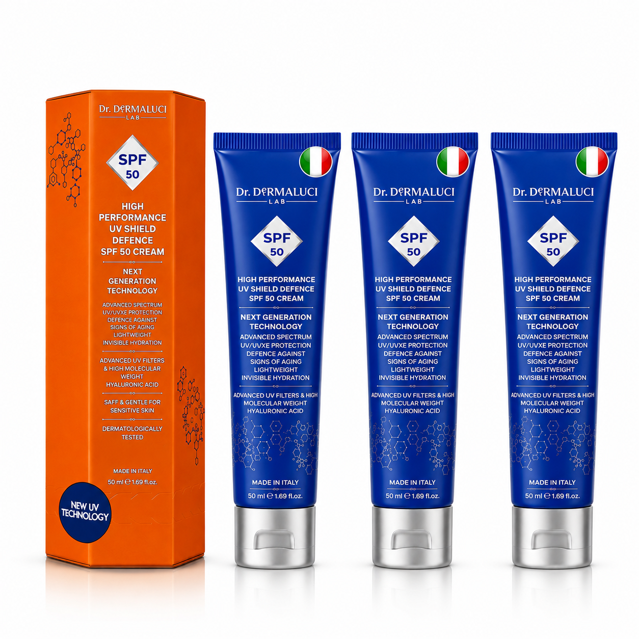 Crema Solar Facial SPF 50 Escudo UV